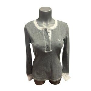 Shein long sleeve grey t shirt small
